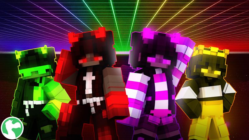 RGB Glow Demons on the Minecraft Marketplace by Dodo Studios