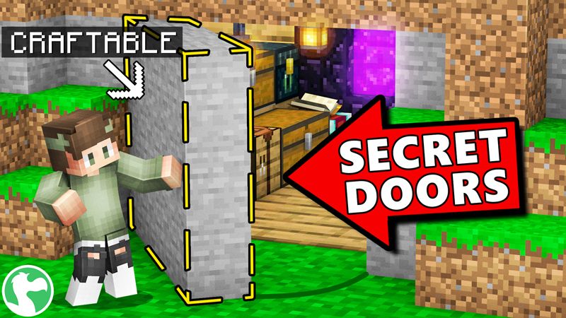 Secret Doors on the Minecraft Marketplace by dodo-studios