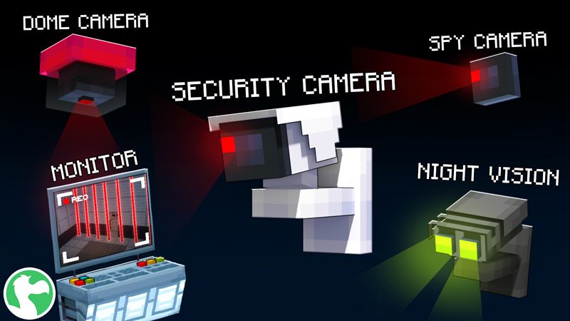 Security Cameras Pack on the Minecraft Marketplace by Dodo Studios