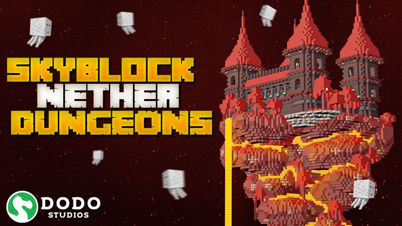 Skyblock Nether Dungeons on the Minecraft Marketplace by Dodo Studios