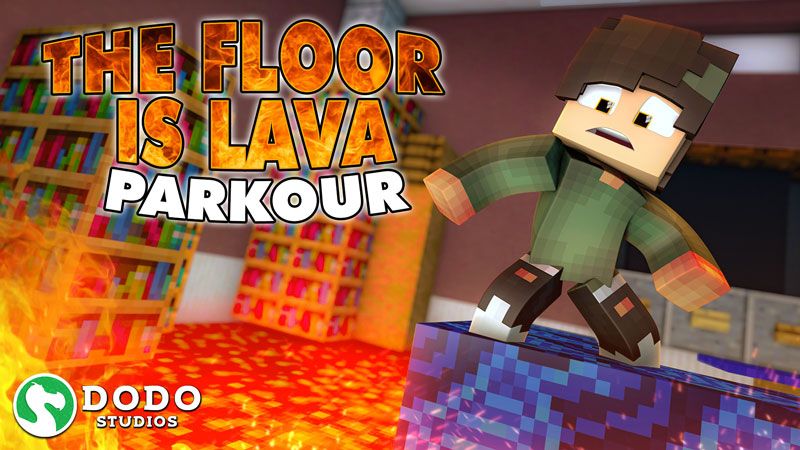 The Floor Is Lava Parkour on the Minecraft Marketplace by Dodo Studios