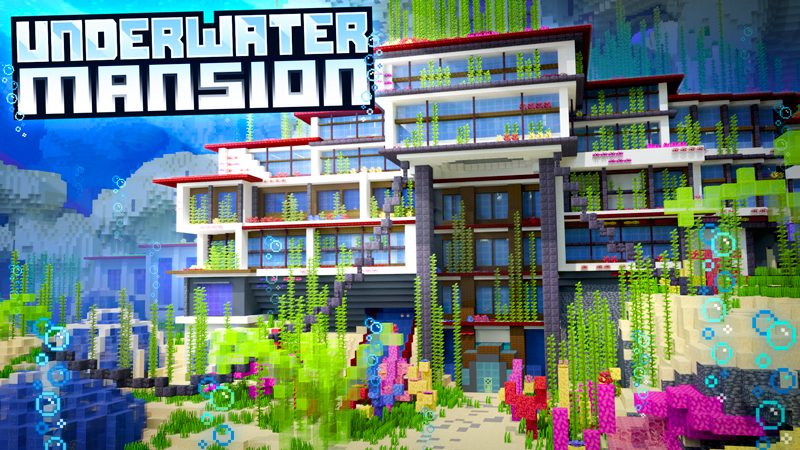 Underwater Mansion on the Minecraft Marketplace by Dodo Studios