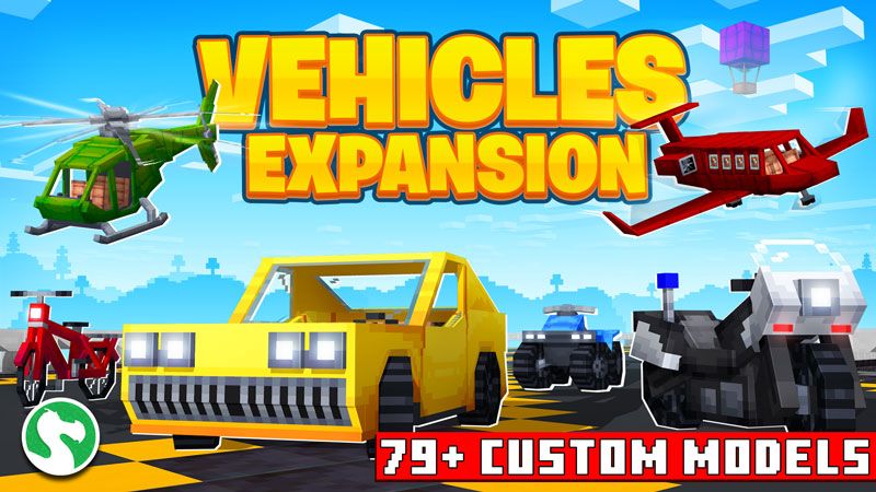 Vehicles Expansion on the Minecraft Marketplace by Dodo Studios