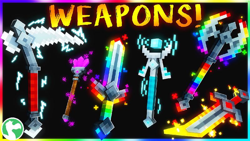 WEAPONS! on the Minecraft Marketplace by Dodo Studios