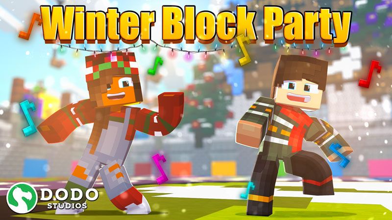 Winter Block Party on the Minecraft Marketplace by Dodo Studios