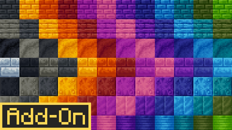 Dyed Blocks++ on the Minecraft Marketplace by DogHouse