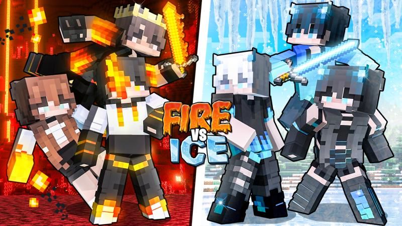 Fire vs Ice on the Minecraft Marketplace by doghouse