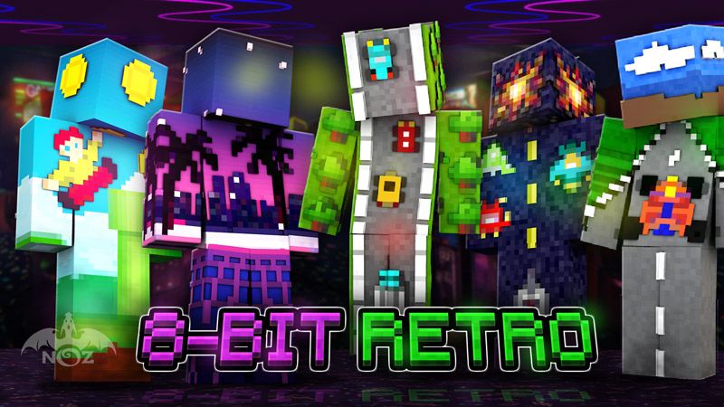 8-bit Retro on the Minecraft Marketplace by Dragnoz