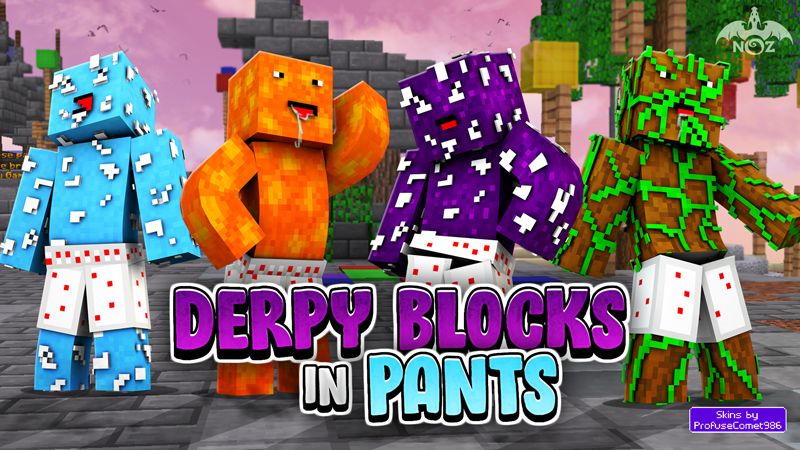 Derpy Blocks In Pants on the Minecraft Marketplace by Dragnoz