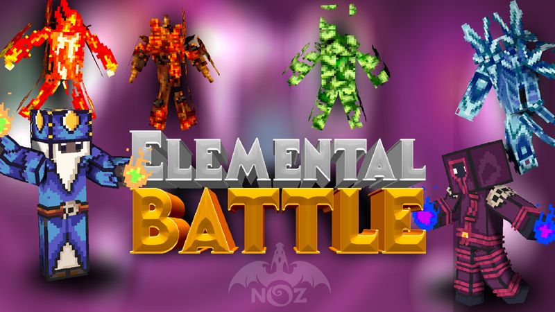 Elemental Battle on the Minecraft Marketplace by dragnoz