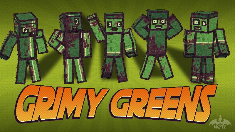 Grimy Greens on the Minecraft Marketplace by Dragnoz