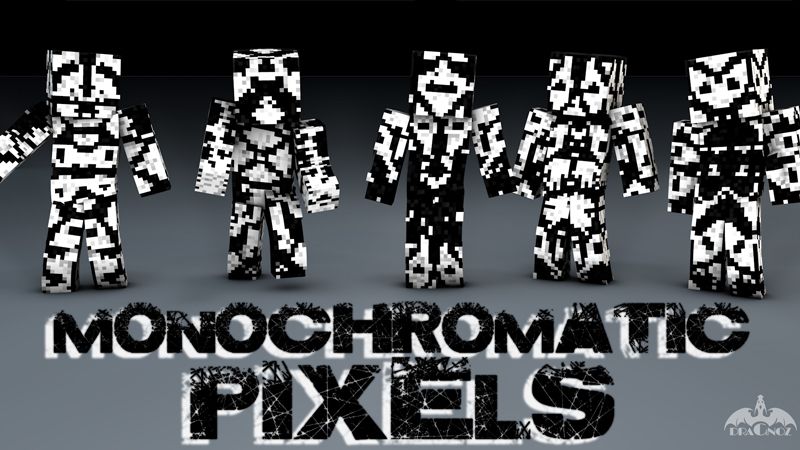 Monochromatic Pixels on the Minecraft Marketplace by Dragnoz