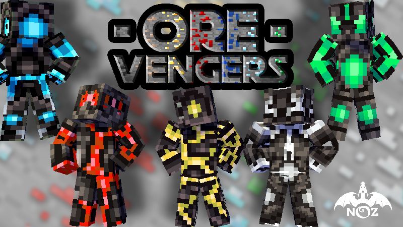 Ore Vengers on the Minecraft Marketplace by Dragnoz