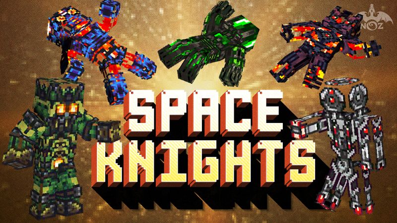 Space Knights on the Minecraft Marketplace by dragnoz