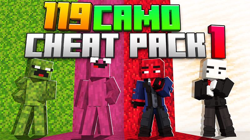 119 Camo Cheat Pack 1 on the Minecraft Marketplace by Duh