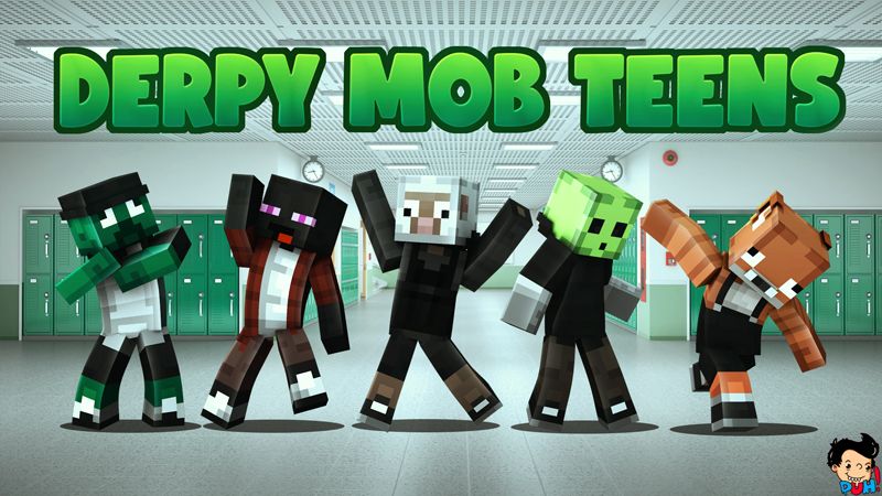 Derpy Mob Teens on the Minecraft Marketplace by Duh