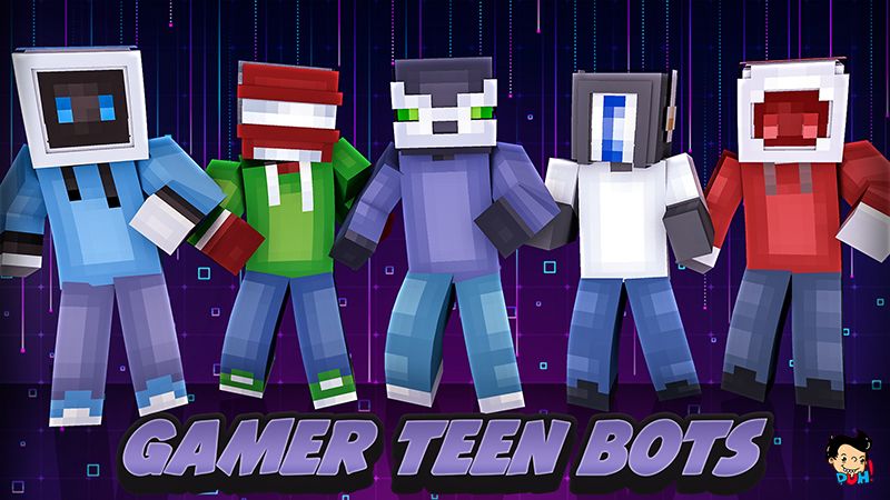 Gamer Teen Bots on the Minecraft Marketplace by Duh