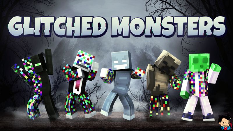 Glitched Monsters on the Minecraft Marketplace by Duh