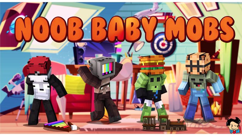 Noob Baby Mobs on the Minecraft Marketplace by Duh