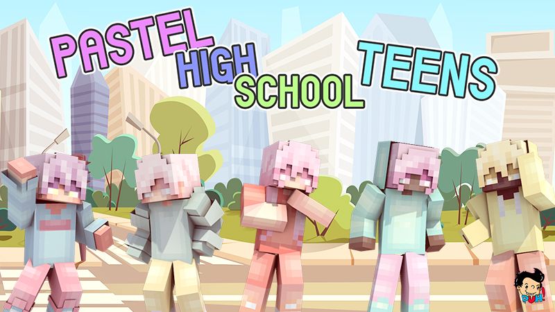 Pastel High School Teens on the Minecraft Marketplace by Duh