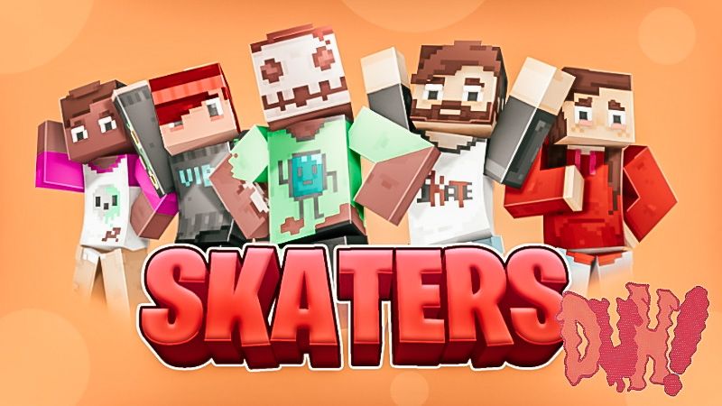 Skaters on the Minecraft Marketplace by duh