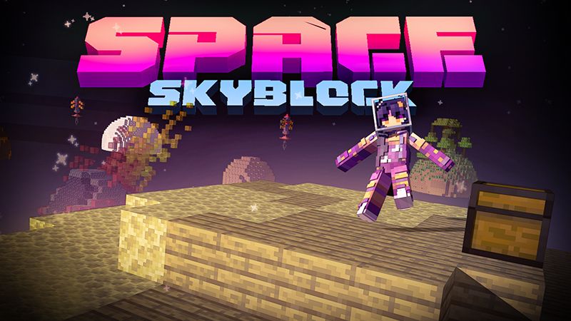 Space Skyblock on the Minecraft Marketplace by duh