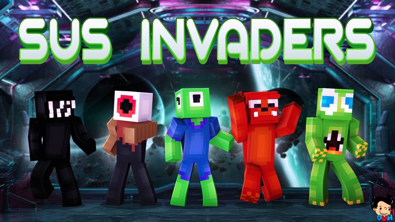 Sus Invaders on the Minecraft Marketplace by Duh