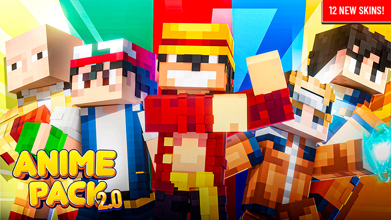 Anime Pack 2.0 on the Minecraft Marketplace by Eco Studios