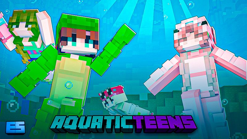 Aquatic Teens on the Minecraft Marketplace by eco-studios