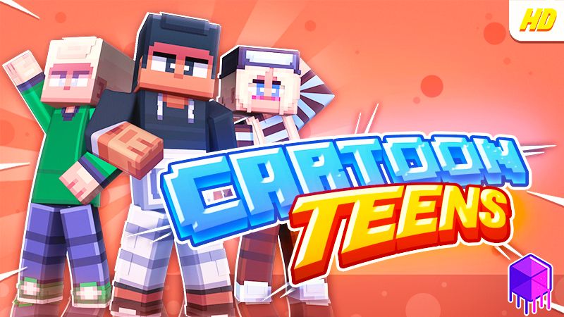 Cartoon Teens on the Minecraft Marketplace by Eco Studios