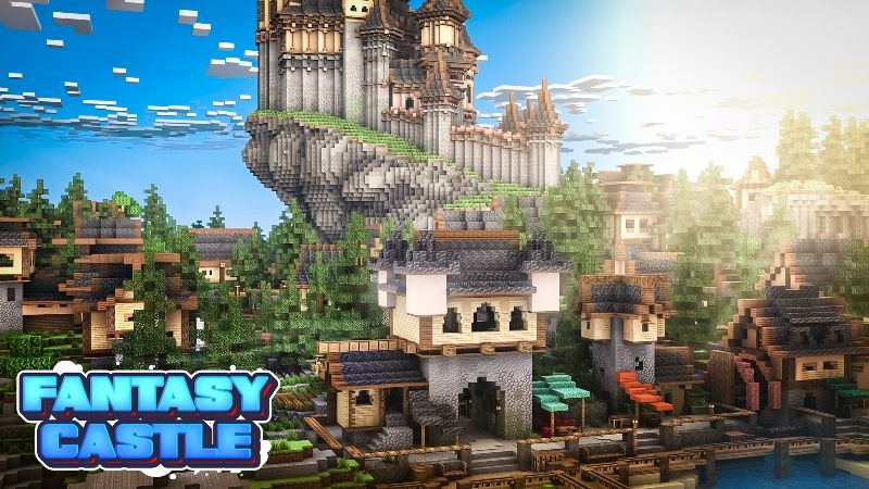 Fantasy Castle on the Minecraft Marketplace by Eco Studios