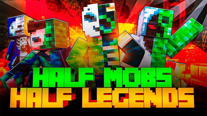 Half Mobs Half Legends on the Minecraft Marketplace by Eco Studios