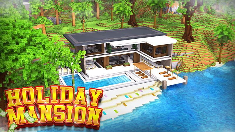 Holiday Mansion on the Minecraft Marketplace by Eco Studios