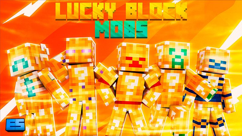 Lucky Block Mobs on the Minecraft Marketplace by Eco Studios