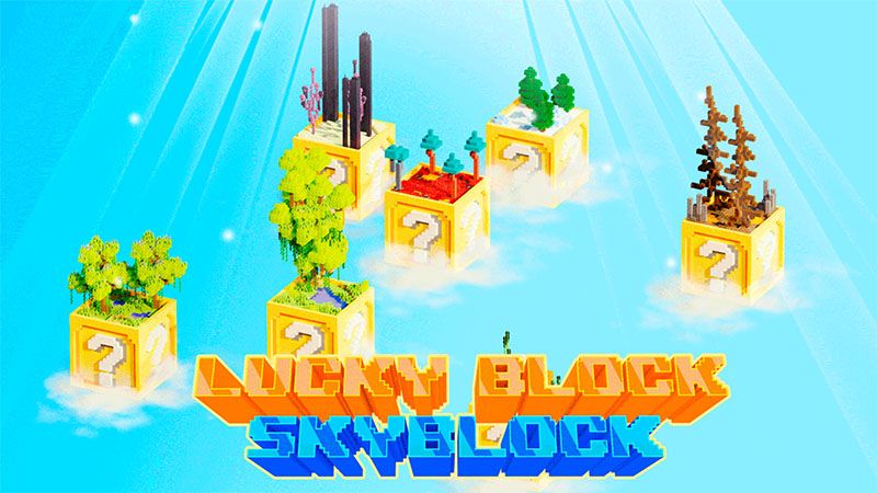 LuckyBlock SkyBlock on the Minecraft Marketplace by Eco Studios