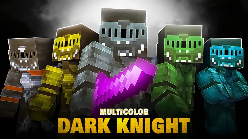 Multicolor Dark Knight on the Minecraft Marketplace by Eco Studios