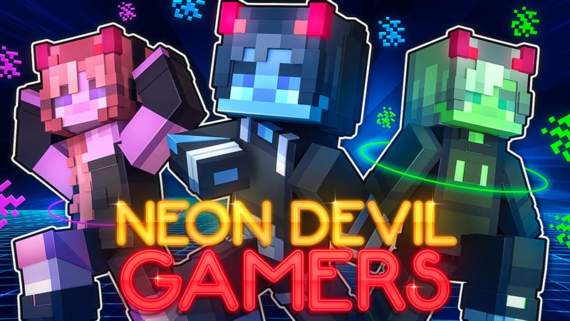 Neon Devil Gamers on the Minecraft Marketplace by Eco Studios