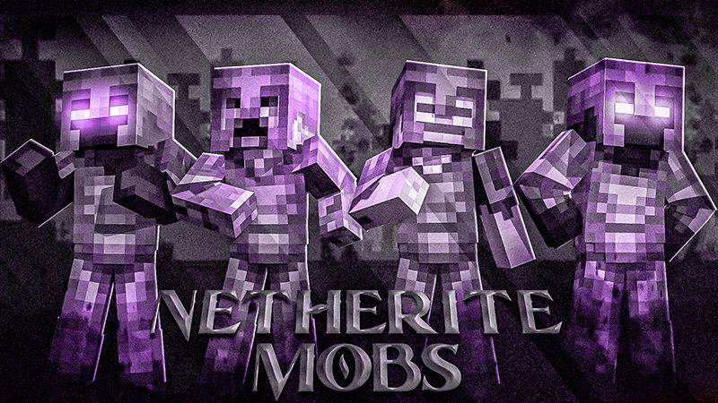 Netherite Mobs on the Minecraft Marketplace by Eco Studios