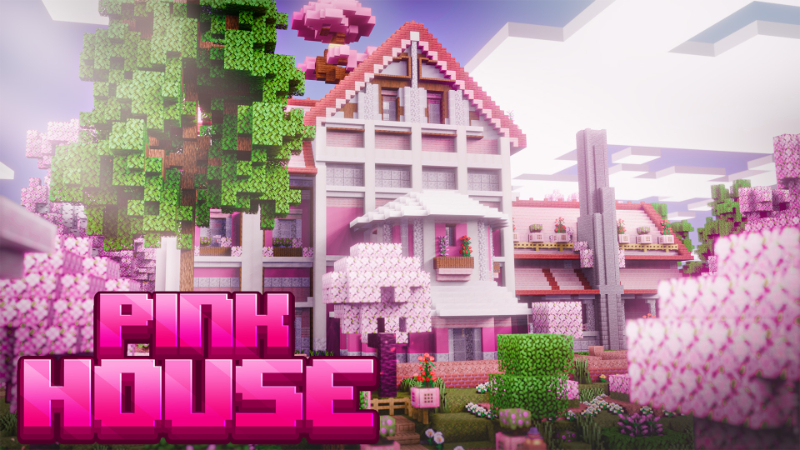 Pink House on the Minecraft Marketplace by Eco Studios