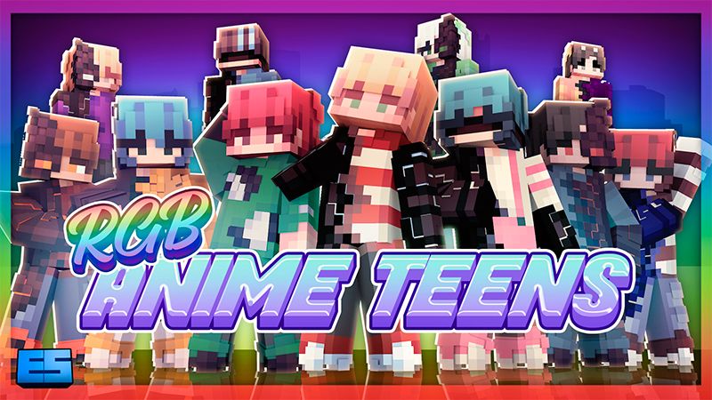 RGB Anime Teens on the Minecraft Marketplace by Eco Studios