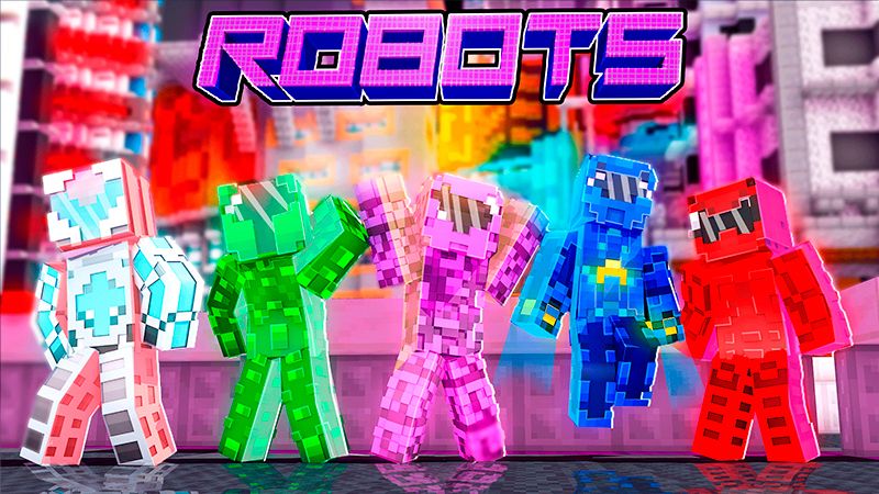 Robots on the Minecraft Marketplace by Eco Studios