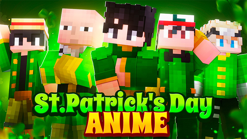 St Patrick's Day Anime on the Minecraft Marketplace by Eco Studios