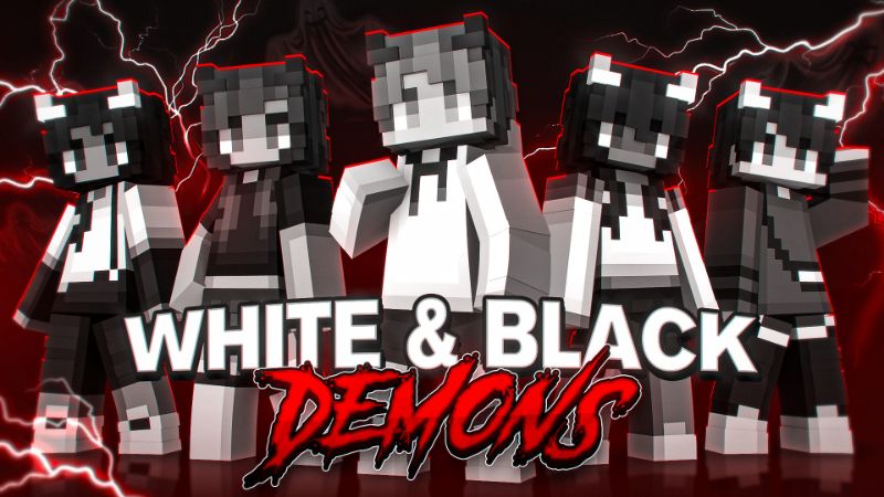 White & Black Demons on the Minecraft Marketplace by Eco Studios