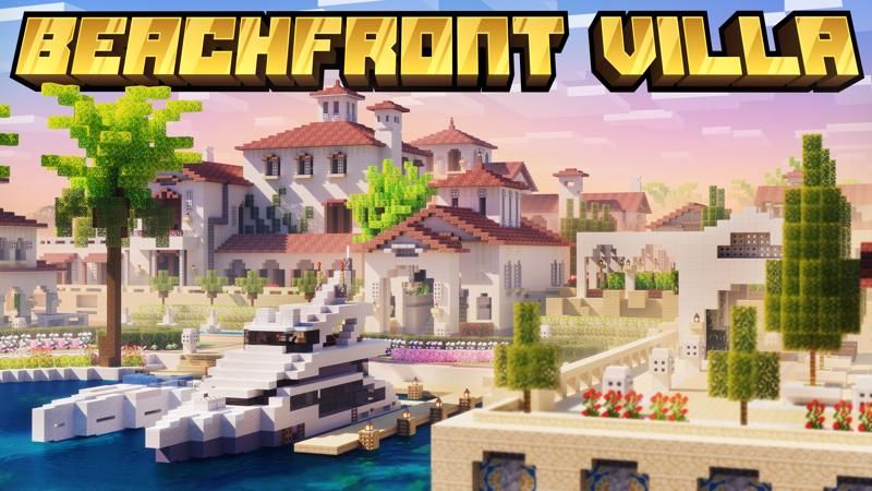 Beachfront Villa on the Minecraft Marketplace by Eescal Studios