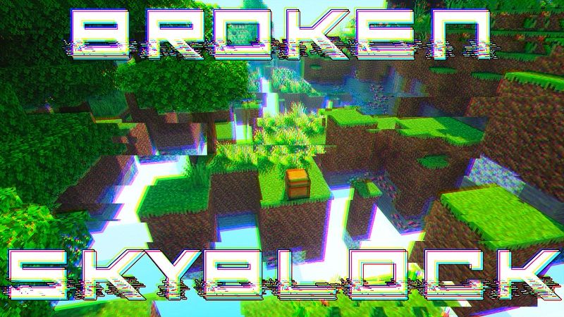 Broken Skyblock on the Minecraft Marketplace by Eescal Studios