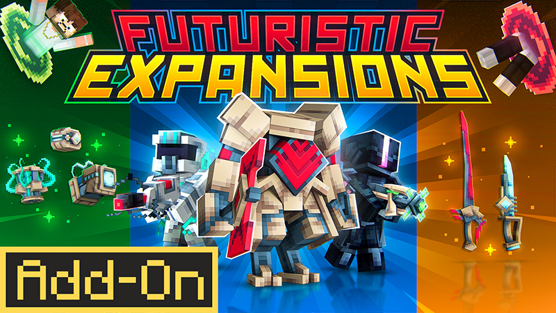 Futuristic Expansions Add-On on the Minecraft Marketplace by Eescal Studios