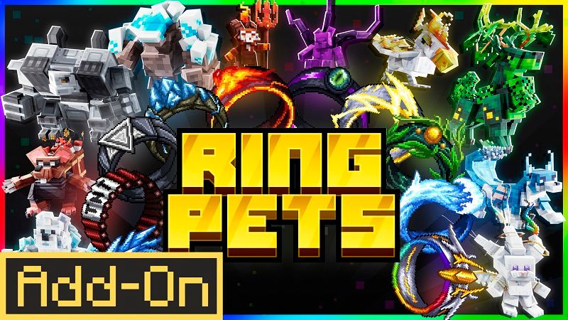 Ring Pets Add-On on the Minecraft Marketplace by Eescal Studios