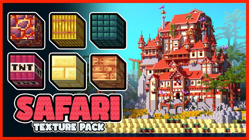 Safari Texture Pack on the Minecraft Marketplace by Eescal Studios