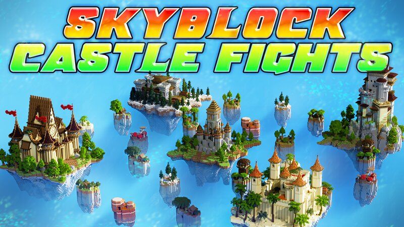 Skyblock Castle Fights on the Minecraft Marketplace by Eescal Studios