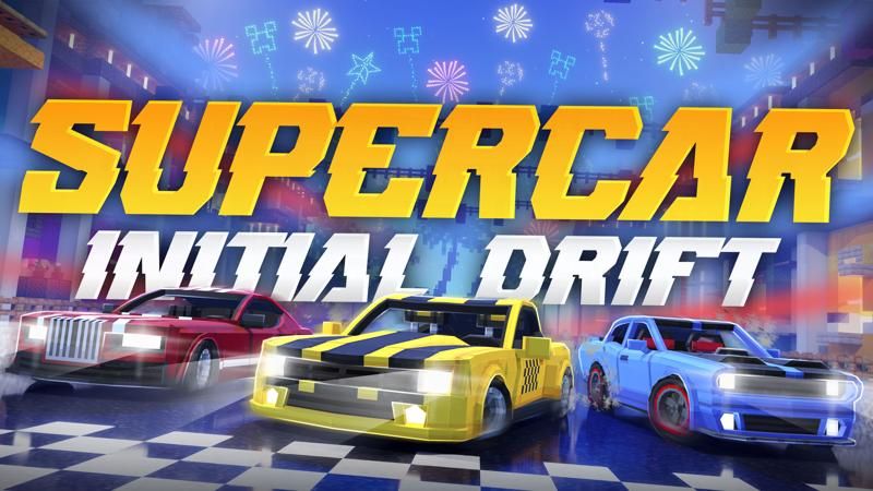 Supercar Initial Drift on the Minecraft Marketplace by Eescal Studios